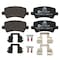 Ate Brake Pad Set, 602722 602722 - alternate 1